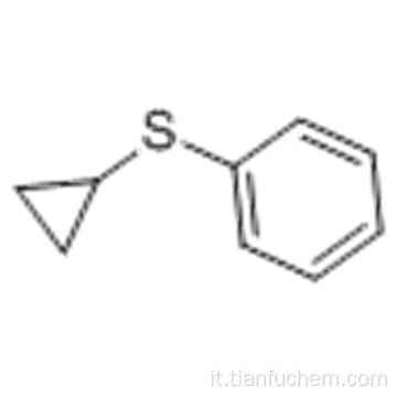 Benzene, (57191174, ciclopropiltio) - CAS 14633-54-6